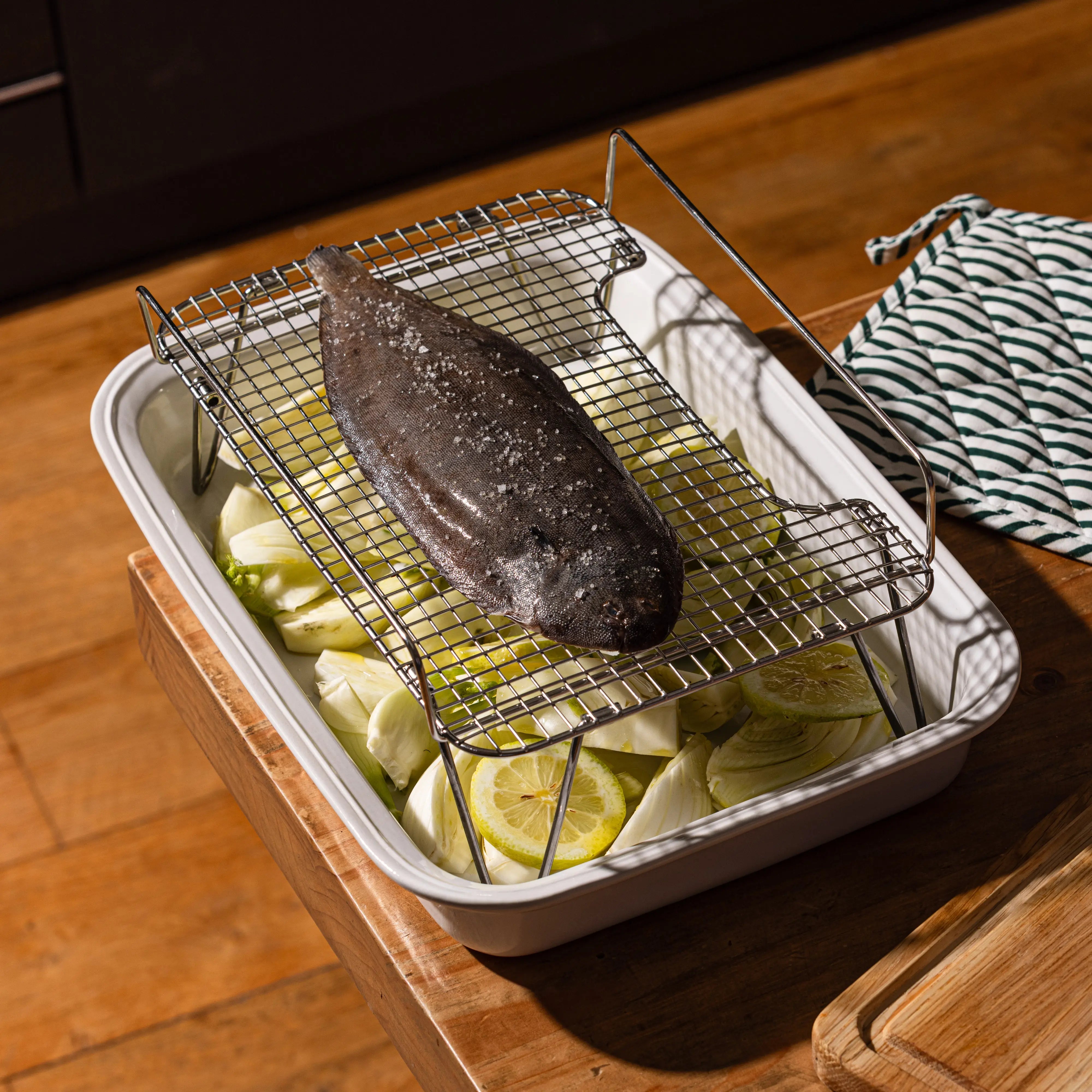 atma-le-roast-plat-four-c-ramique-avec-grille-inox image 5