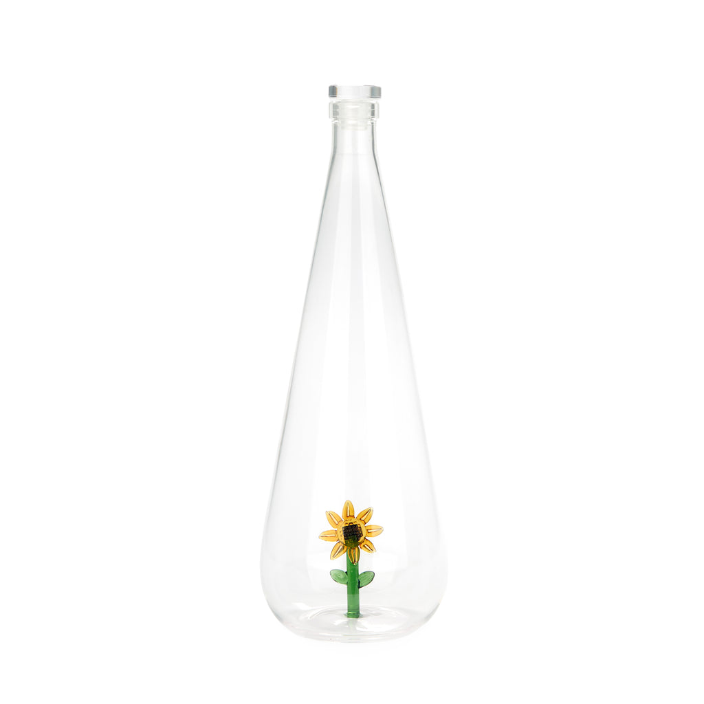 balvi-botanical-sunflower-bouteille-verre-tournesol image 1