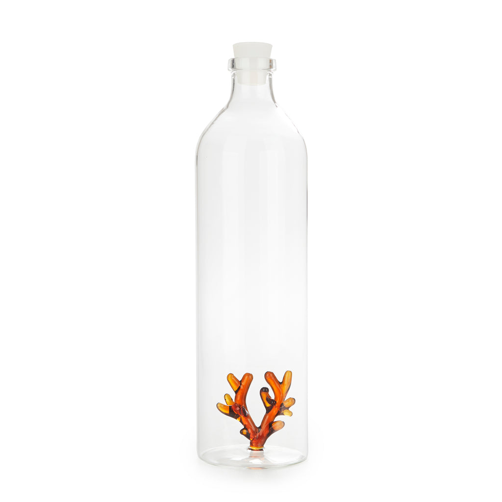 balvi-kitchen-table-atlantis-coral-bouteille-corail-verre image 1