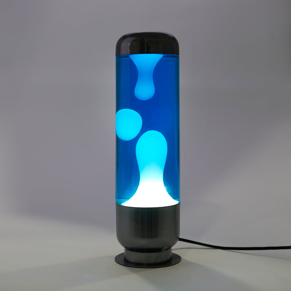 balvi-capsule-lampe-lave-bleue-capsule-alu-verre image 4