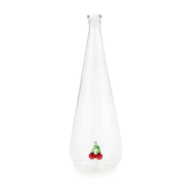 balvi-botanical-cherry-bouteille-verre-cerises image 1