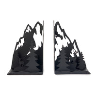 balvi-desk-mountains-double-bookend-serre-livres-noir image 6