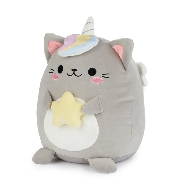 balvi-home-fluffy-coussin-chat-kawaii-toile-moelleux image 1