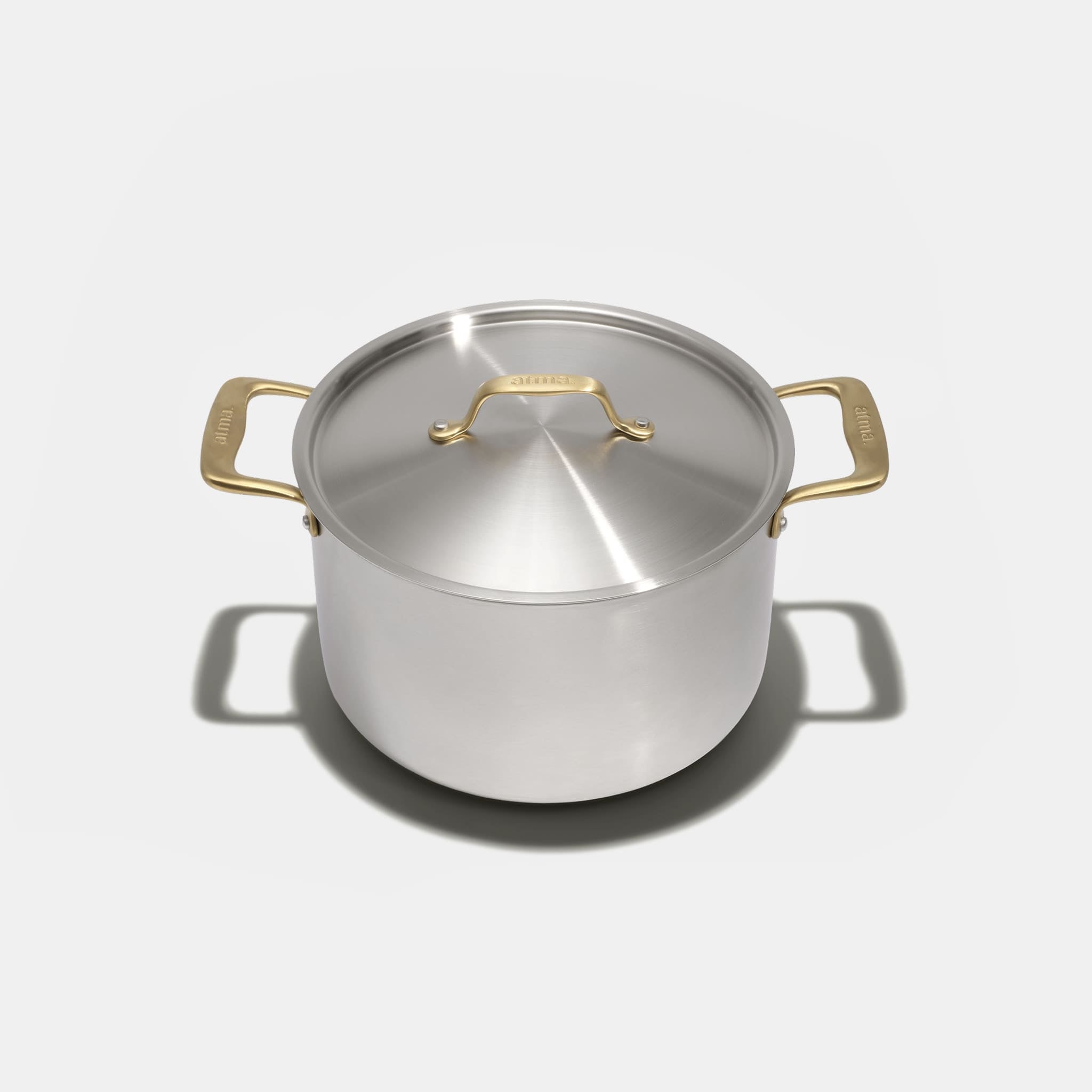atma-faitout-inox-24cm-6l-poign-es-dor-es-vapeur image 1
