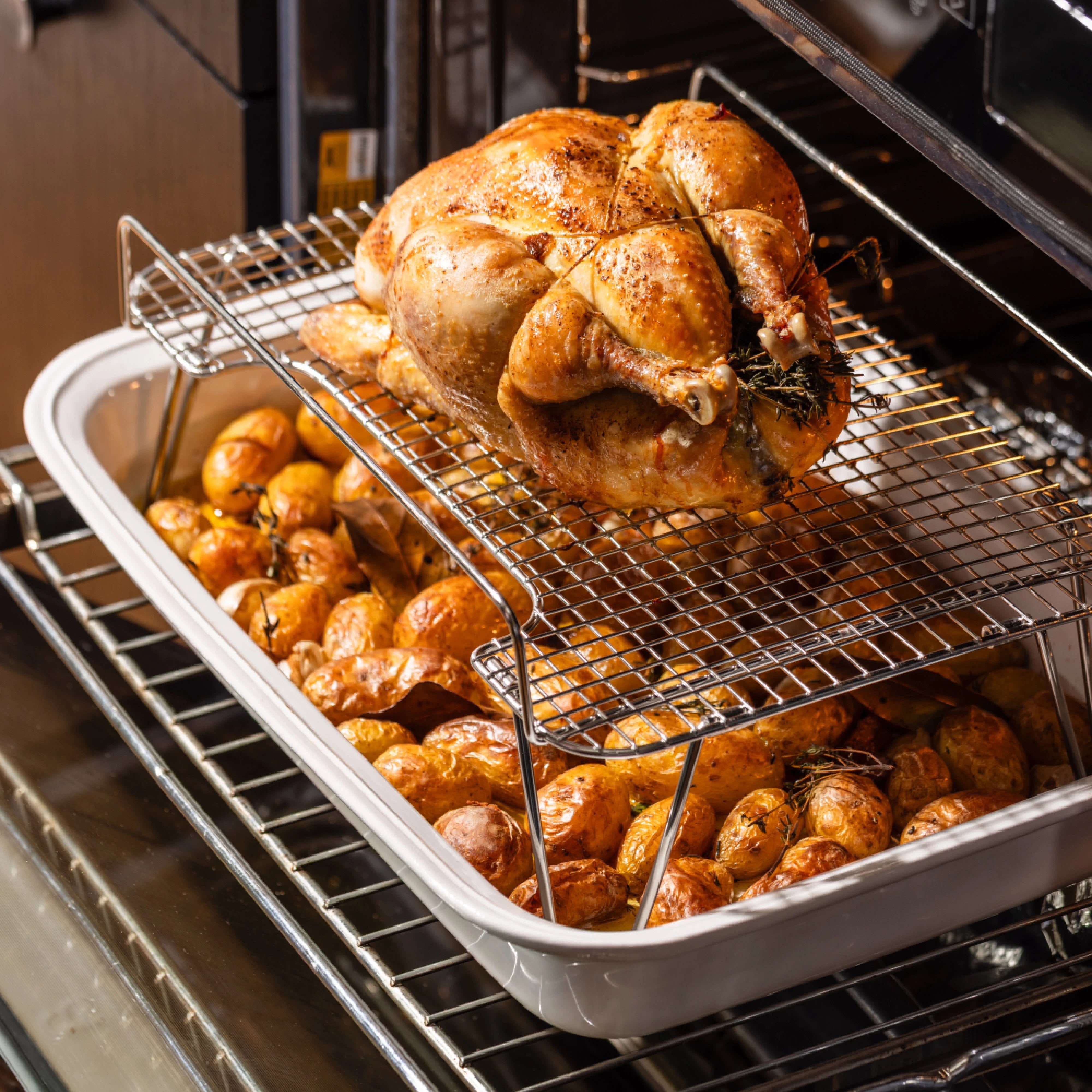 atma-le-roast-plat-four-c-ramique-avec-grille-inox image 2