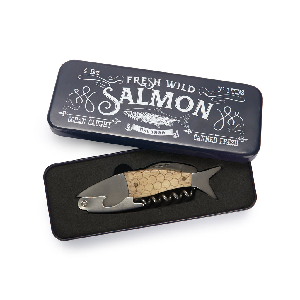 balvi-kitchen-table-wild-salmon-tire-bouchon-saumon-coffret image 1
