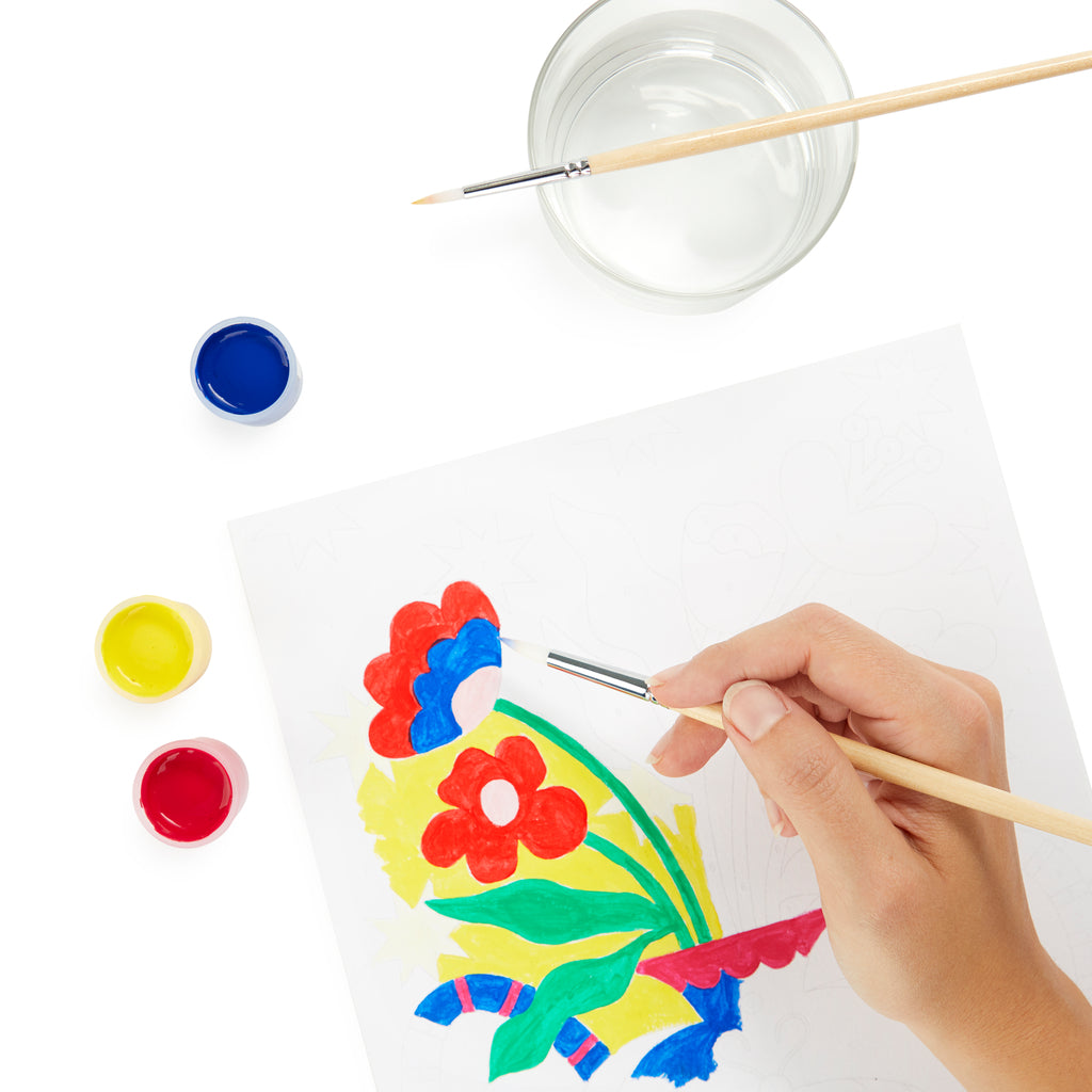 balvi-lifestyle-le-papillon-kit-peinture-par-num-ro-fleurs image 5