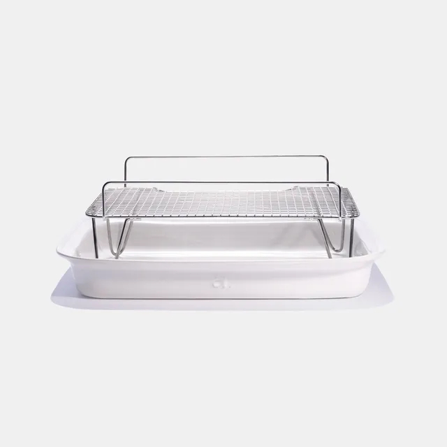 atma-le-roast-plat-four-c-ramique-avec-grille-inox image 1