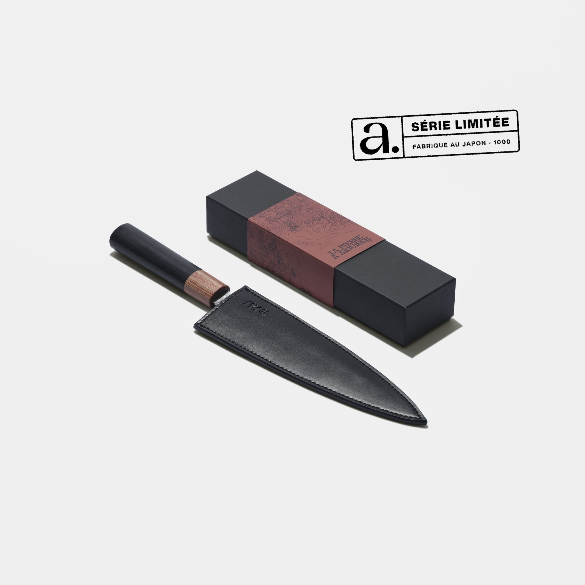 atma-trio-absolu-couteau-gyuto-vg10-avec-pierre-et-tui image 1