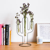 balvi-cactus-silhouette-vase-cactus-m-tal-3-tubes image 3