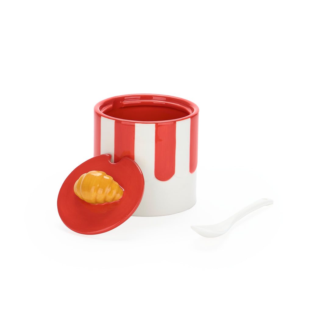 balvi-croissant-sucrier-c-ramique-avec-cuill-re image 5