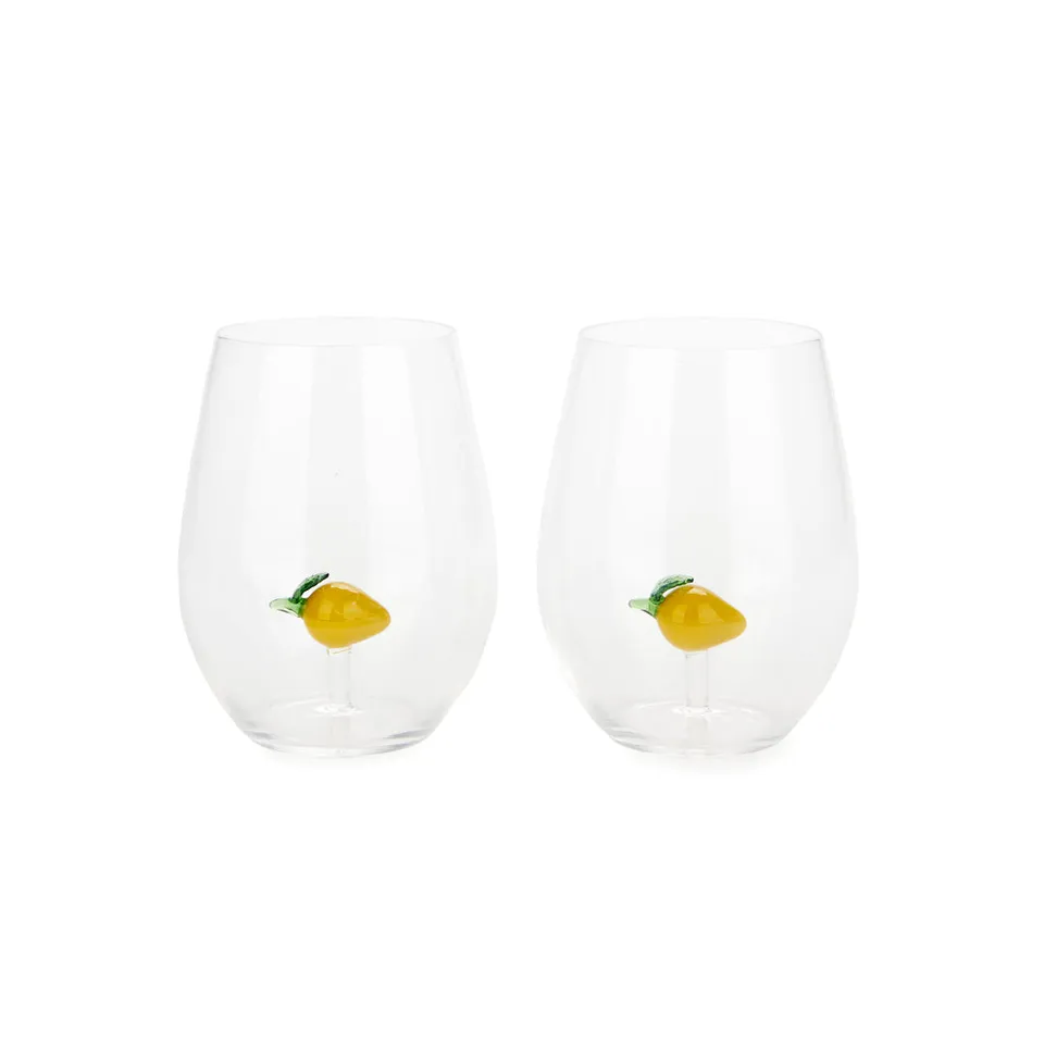 balvi-botanical-lemon-verre-citron-jaune-borosilicate image 1