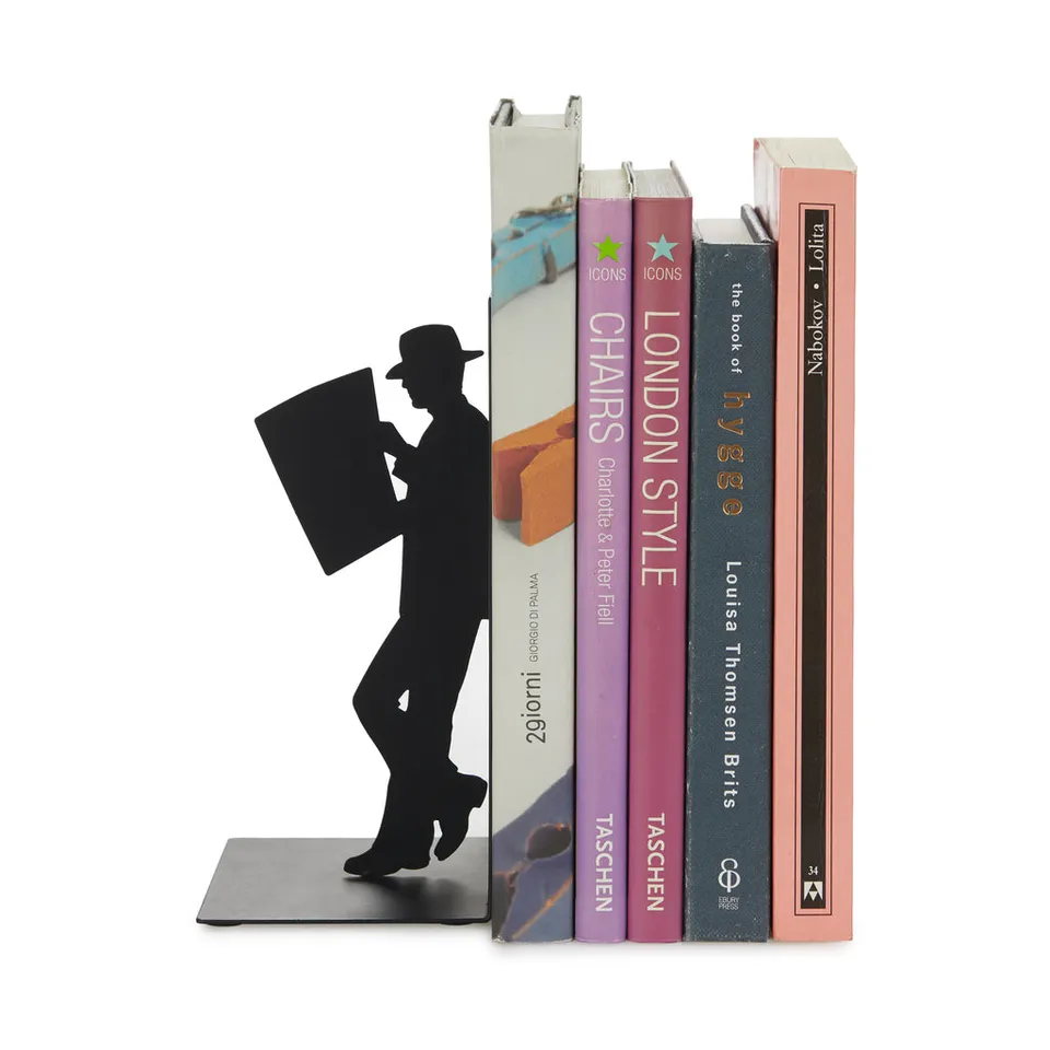 balvi-the-reader-serre-livres-lecteur-en-r-sine image 1