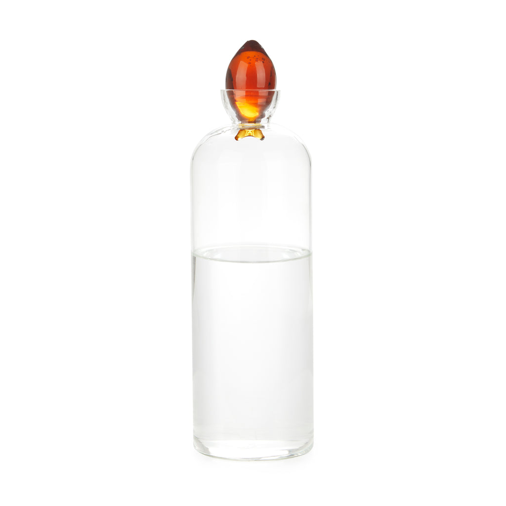 balvi-kitchen-table-gourami-bouteille-verre-orange-poisson image 8