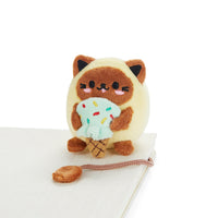 balvi-desk-fluffy-marque-page-chat-kawaii-menthe image 5