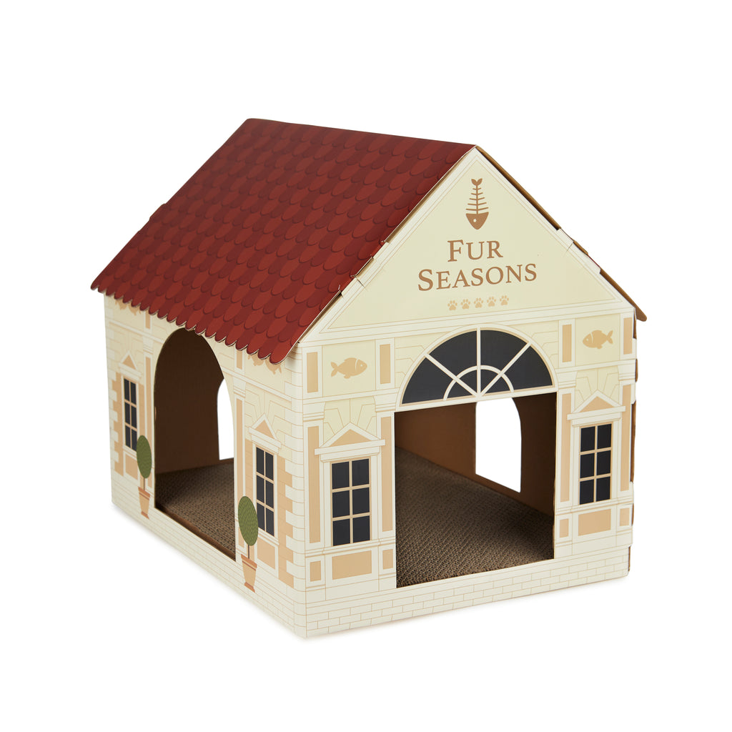 balvi-fur-seasons-maison-griffoir-chat-beige image 1