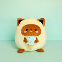 balvi-fluffy-kawaii-minty-coussin-chat-glace-menthe image 2
