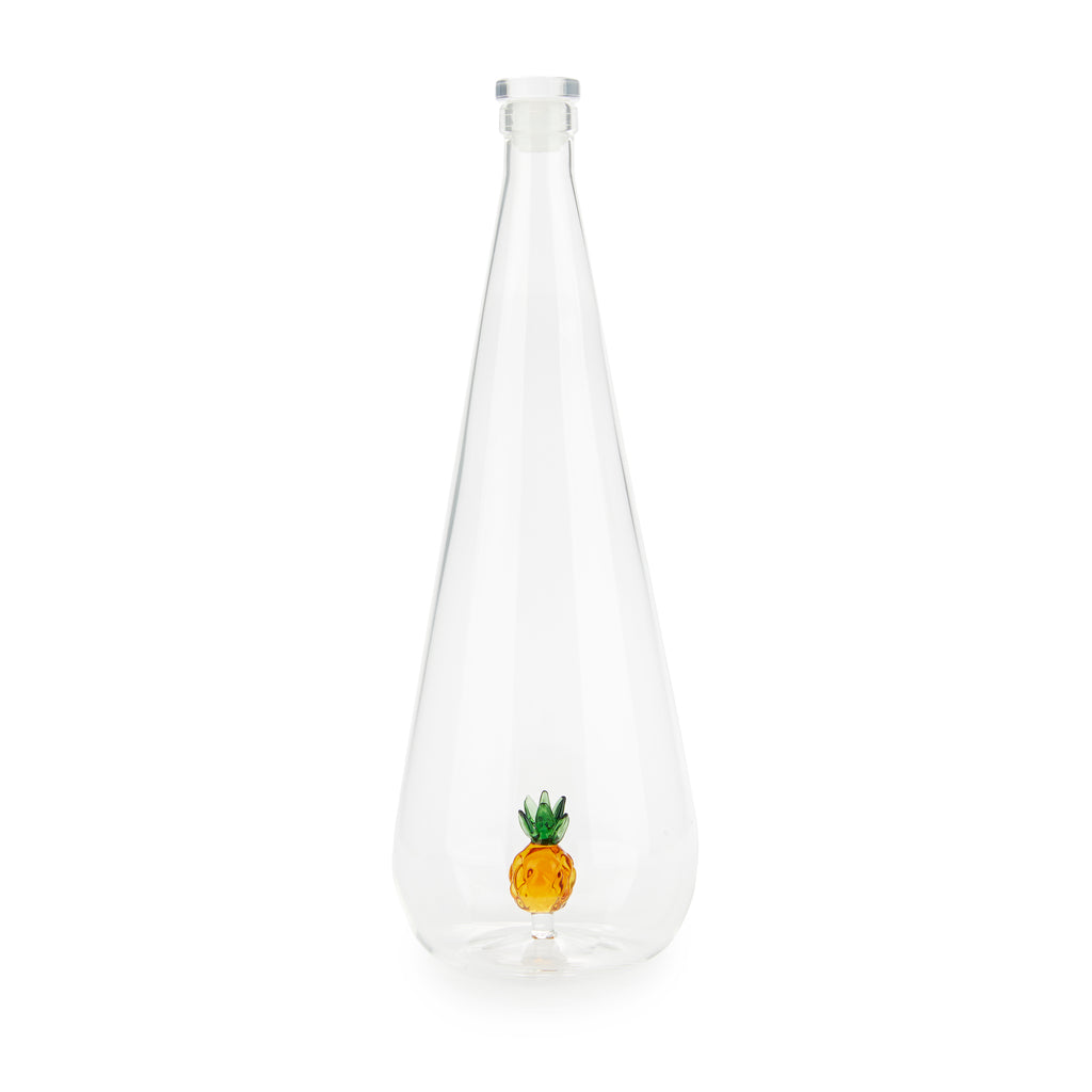 balvi-kitchen-botanical-bouteille-verre-ananas-jaune image 1