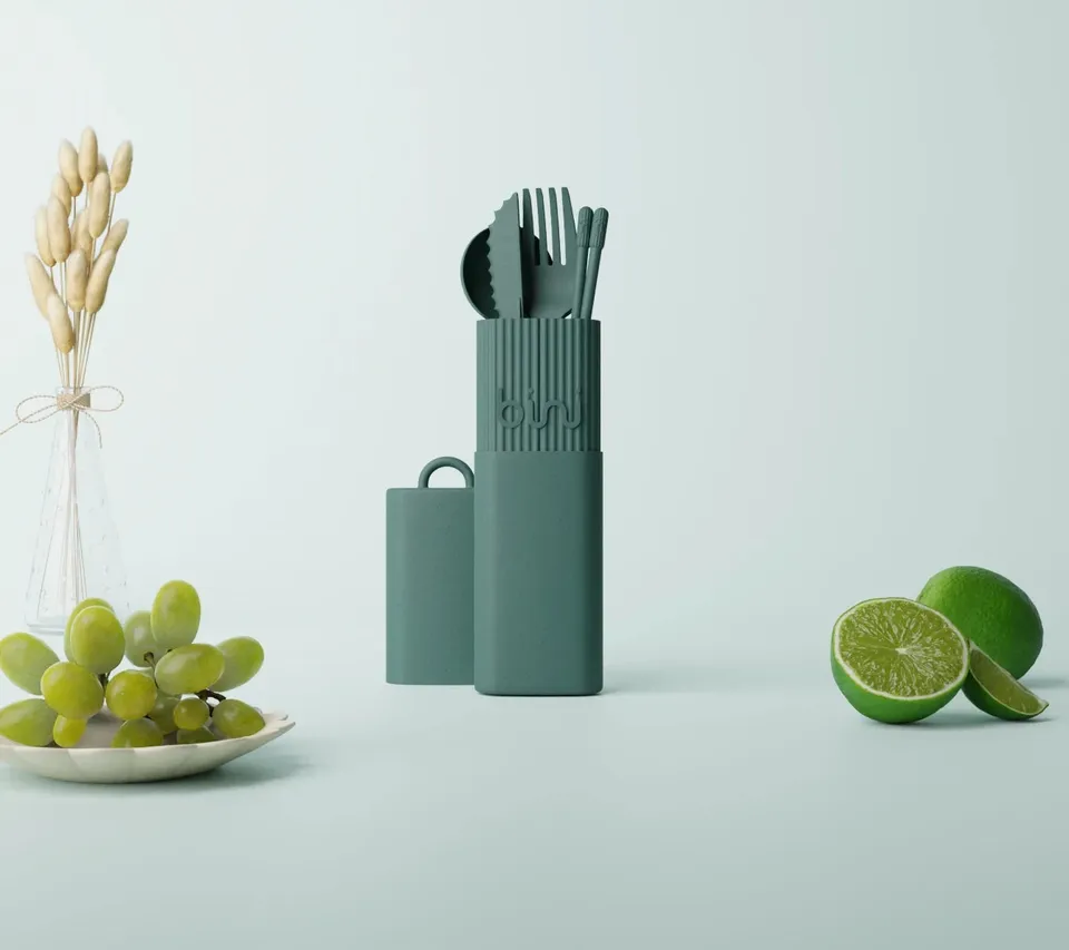 bini-binikit-green-kit-vaisselle-vert image 1