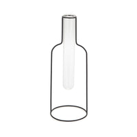 balvi-bottle-silhouette-vase-m-tal-pipette-verre image 5