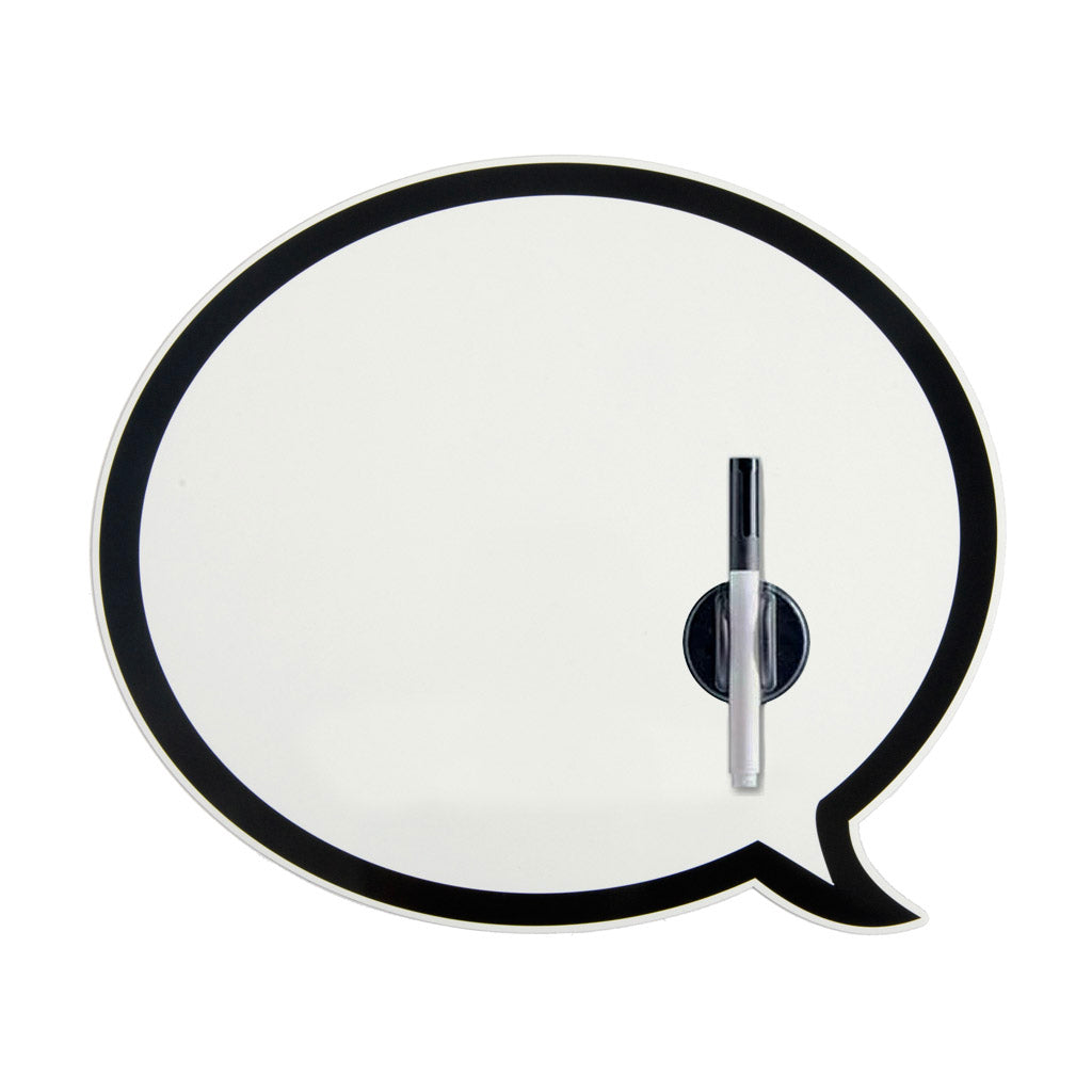 balvi-talking-bubble-tableau-m-mo-frigo-blanc image 1