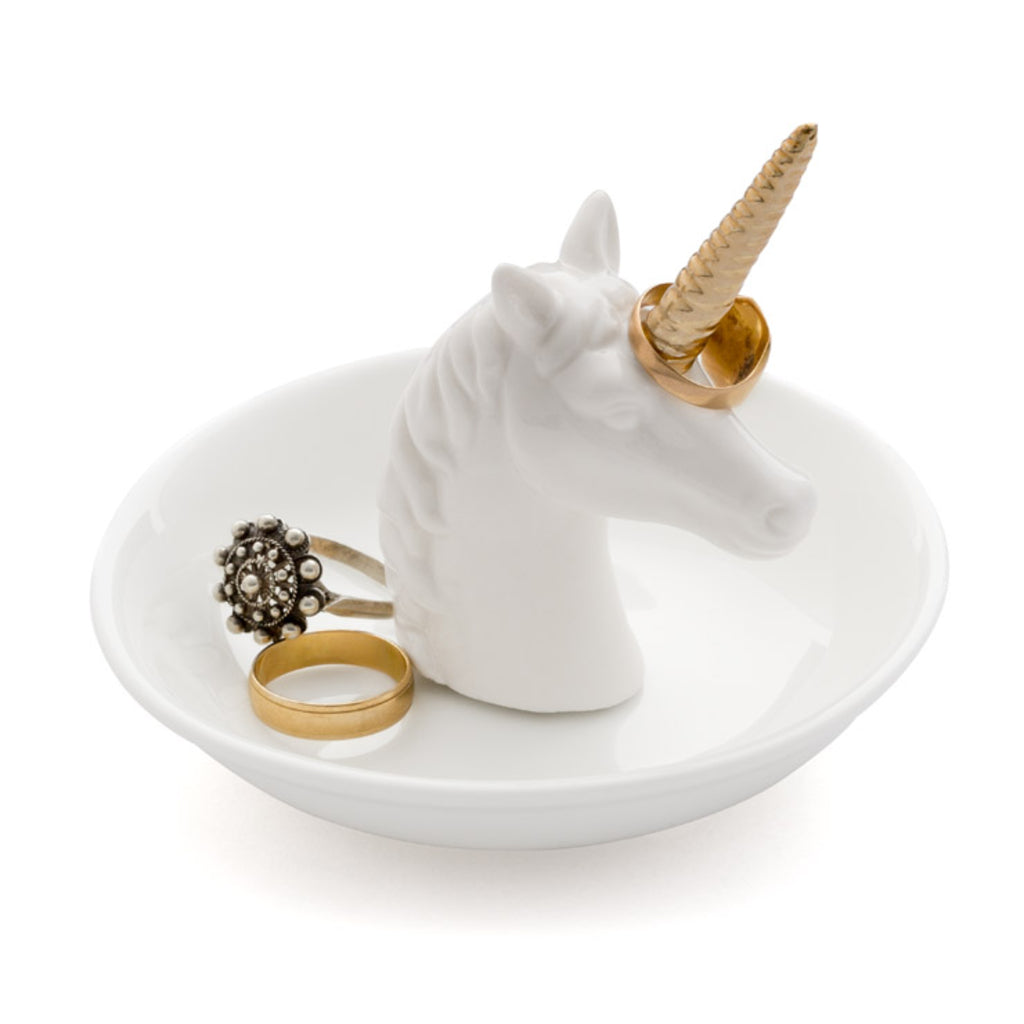 balvi-unicorn-porte-bague-licorne-porcelaine-blanc image 1
