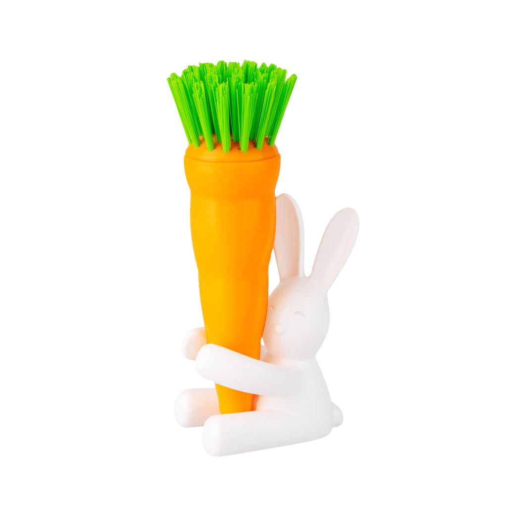 balvi-kitchen-bunny-brosse-vaisselle-lapin-carotte image 1