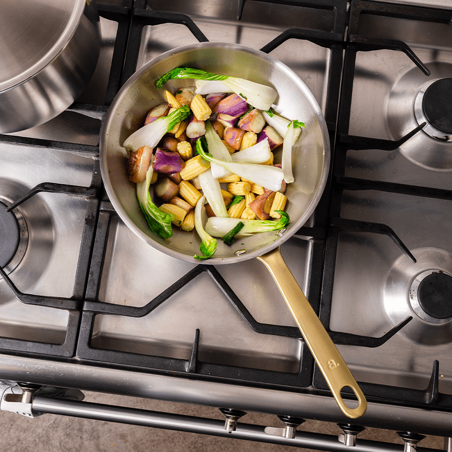 atma-batterie-cuisine-inox-21-pi-ces-manche-dor image 4