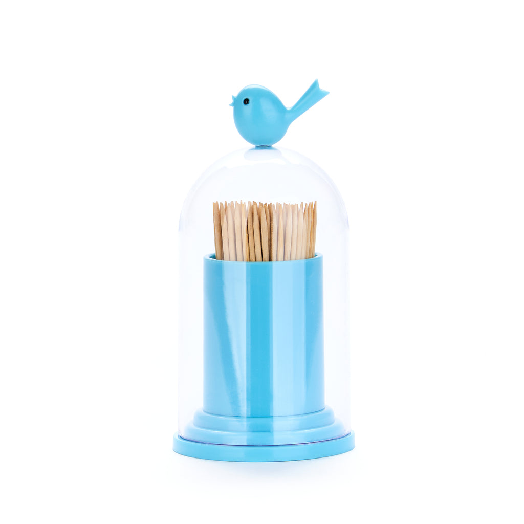 balvi-kitchen-table-birdie-porte-cure-dents-bleu-oiseau image 1