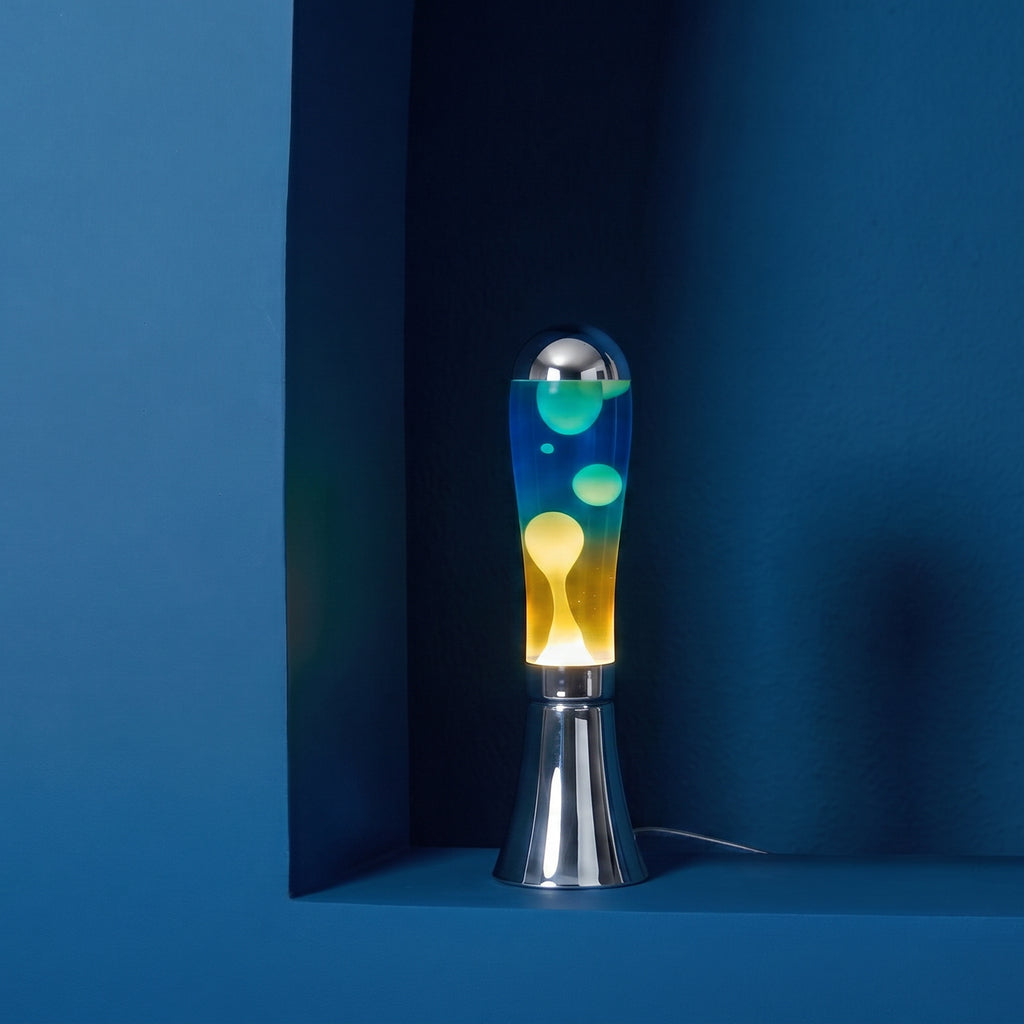 balvi-home-decor-magma-sunrise-lampe-lave-bleu-jaune image 5