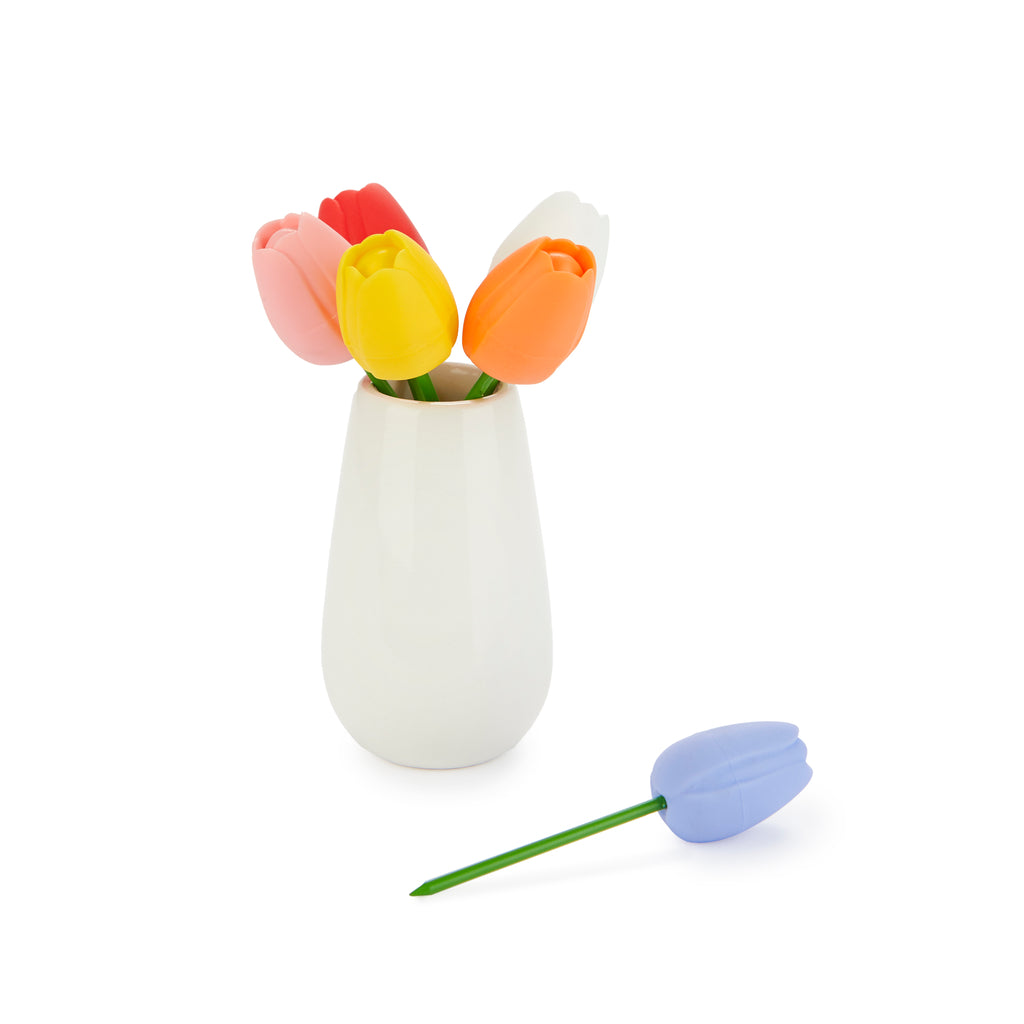 balvi-tulip-snack-forks-fourchettes-ap-ro-lot-6 image 1