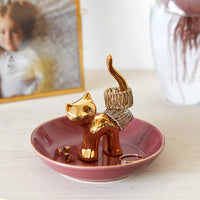 balvi-gatto-porte-bagues-chat-porcelaine-bordeaux image 8
