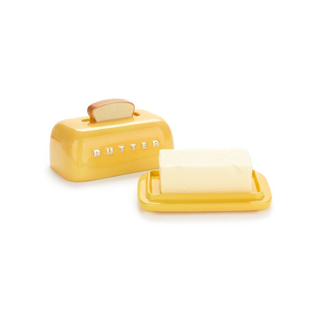 balvi-kitchen-table-toasty-beurrier-c-ramique-125-g-jaune image 4