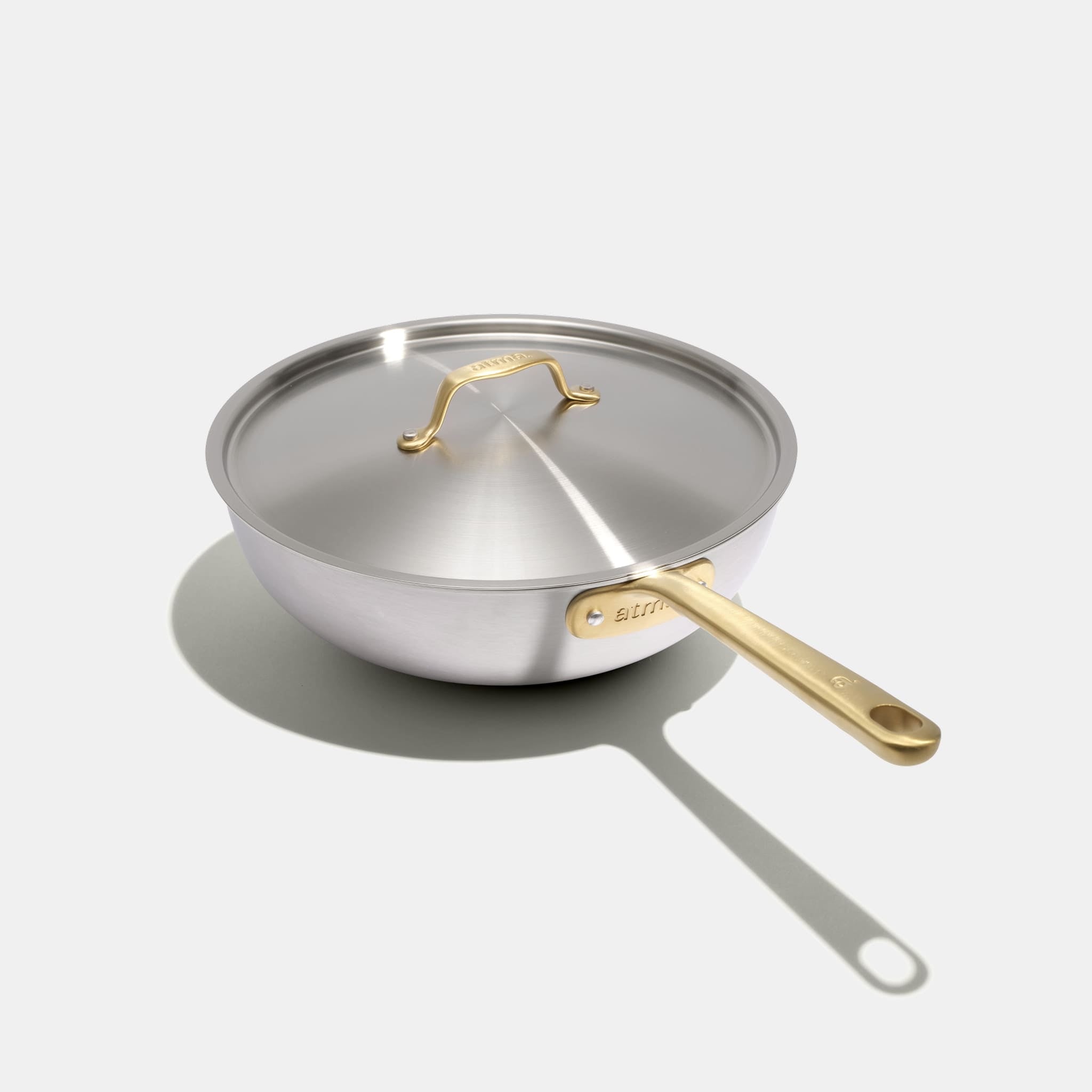 atma-the-wok-inox-28-cm-manche-dor-sans-pfas image 1