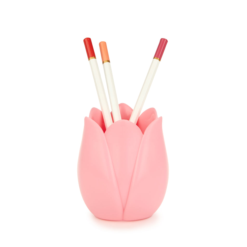 balvi-tulip-pot-crayons-tulipe-fleur-bureau image 1
