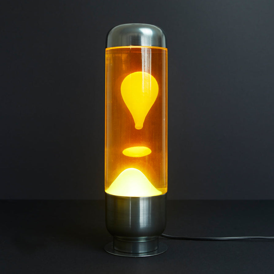 balvi-capsule-lava-lamp-lampe-lave-orange-jaune image 2