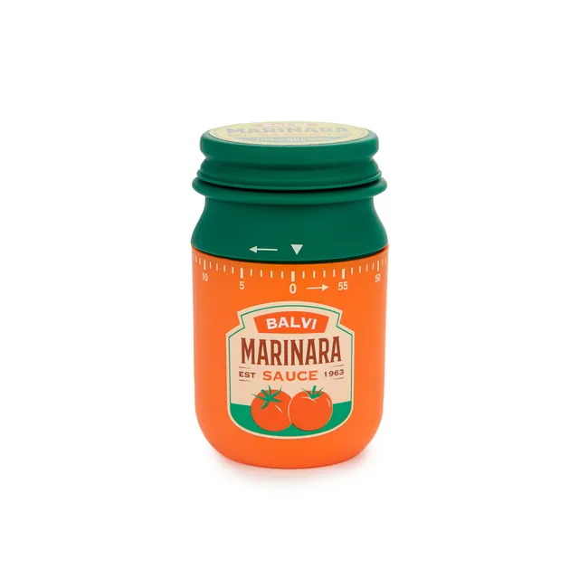 balvi-marinara-minuteur-cuisine-bocal-r-tro-m-canique image 1
