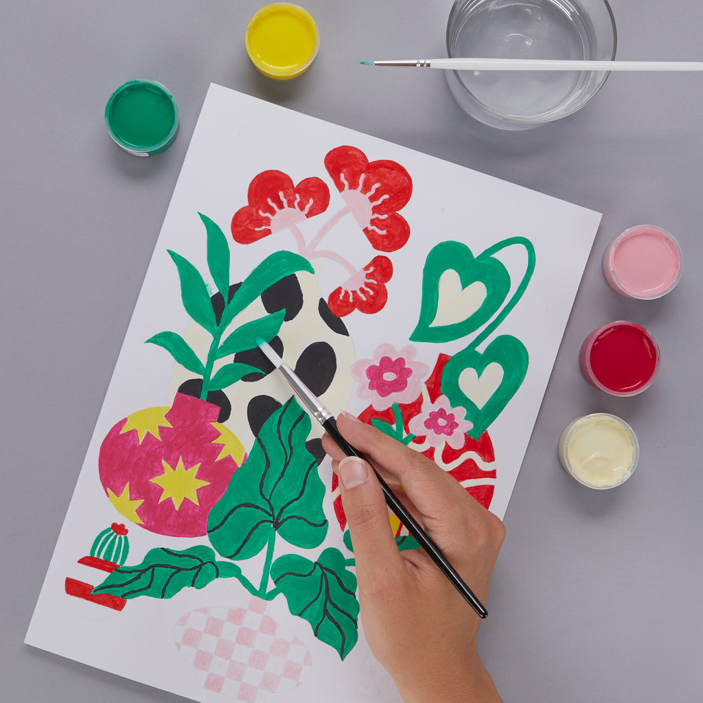 balvi-lifestyle-les-plantes-kit-peinture-par-num-ros image 2