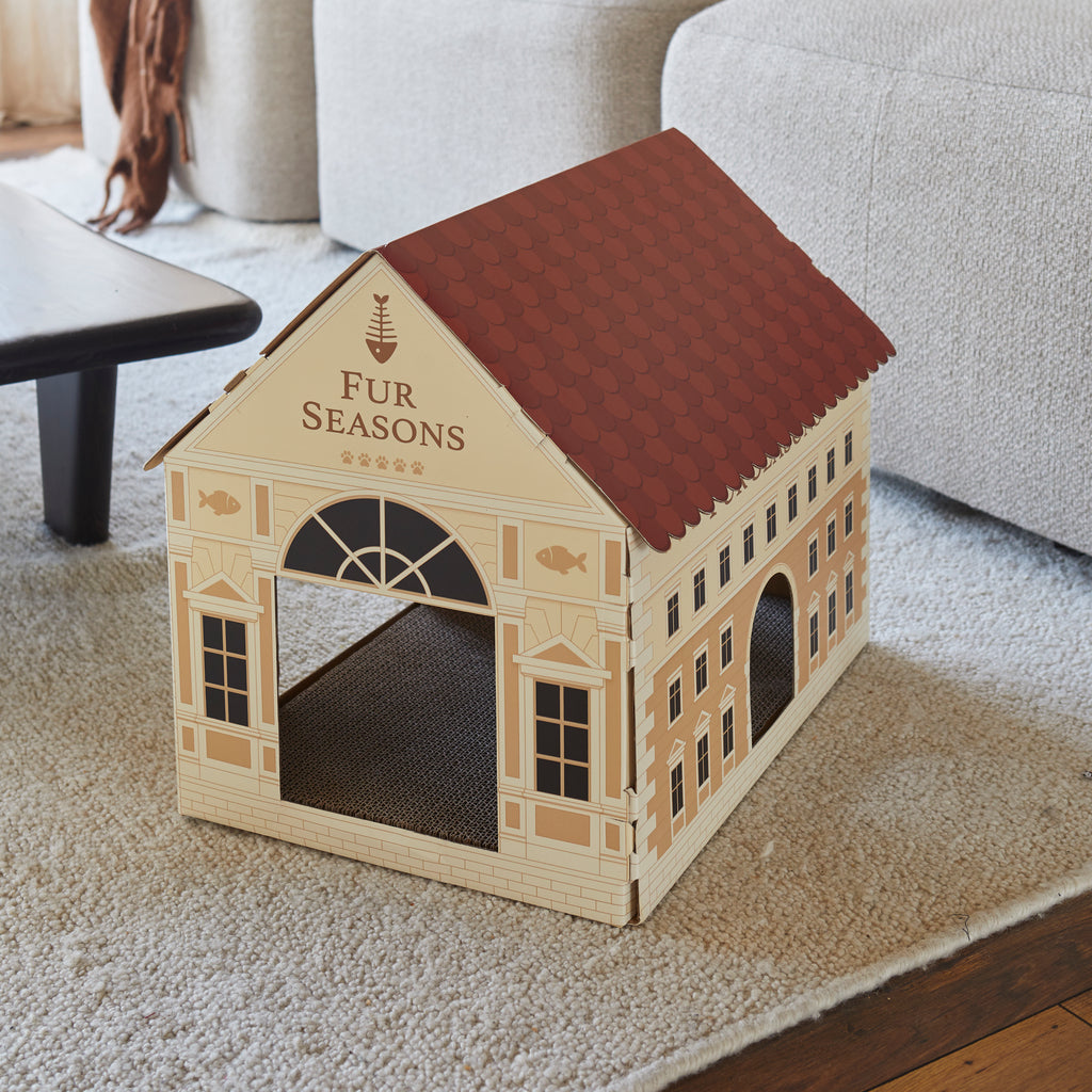 balvi-fur-seasons-maison-griffoir-chat-beige image 3