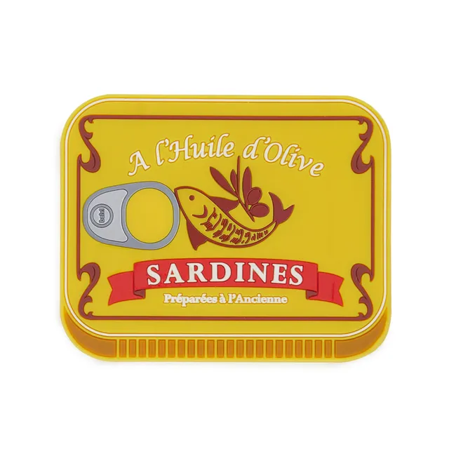 balvi-kitchen-table-sardines-dessous-de-plat-sardine-jaune image 1