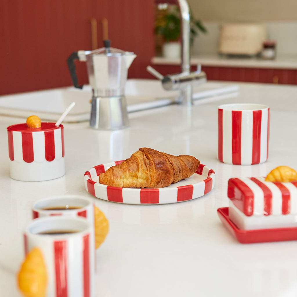 balvi-croissant-assiette-c-ramique-vert-petit-d-jeuner image 3