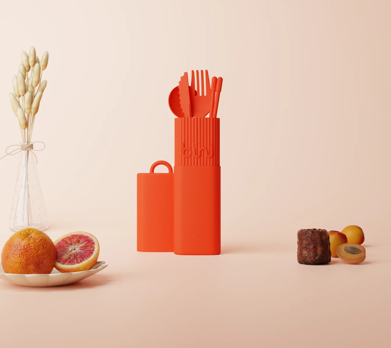 bini-binikit-sunset-kit-vaisselle-orange image 1