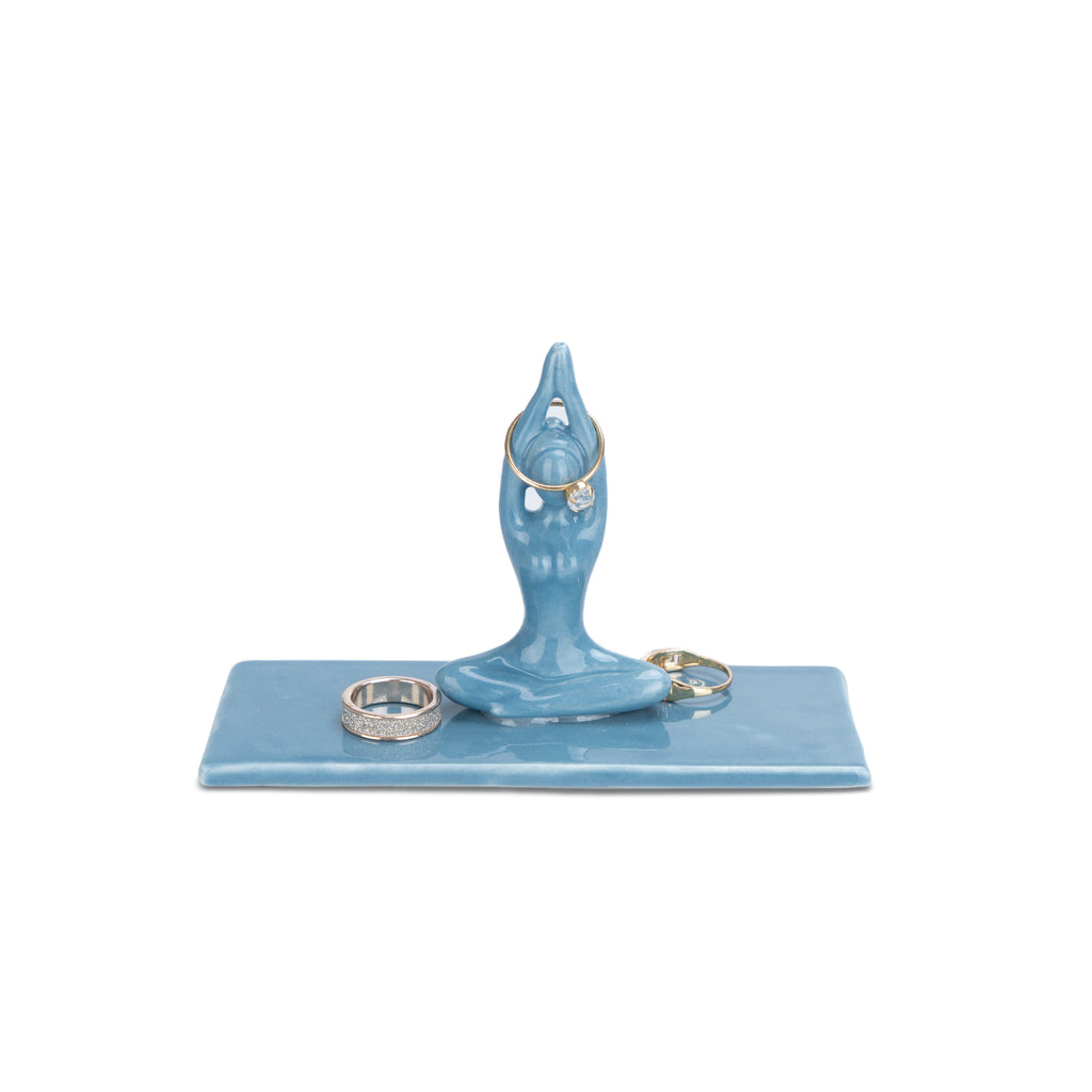 balvi-home-decor-asana-porte-bijoux-yoga-bleu image 1