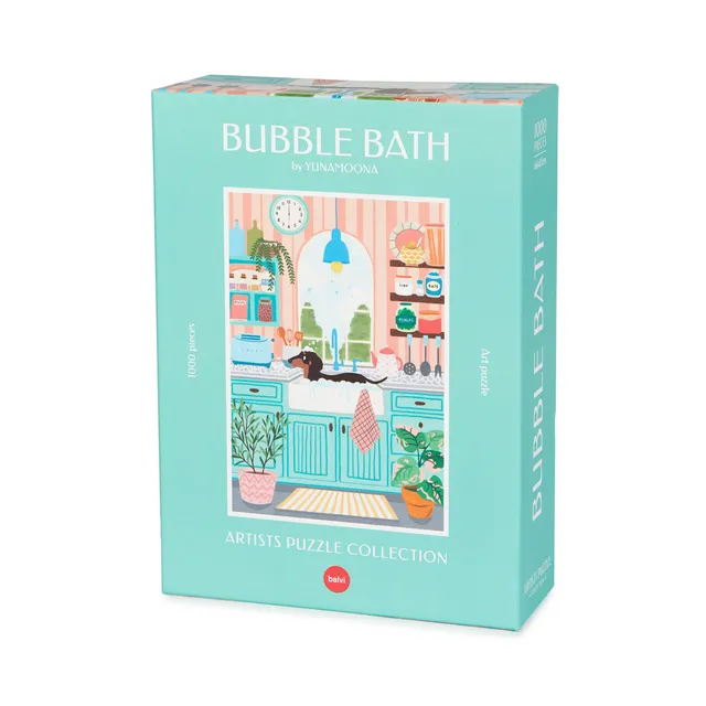balvi-bubble-bath-puzzle-1000-pi-ces-chien-yunamoona image 1