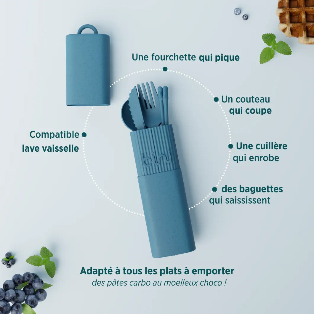 bini-binikit-bleu-kit-couverts-r-utilisable image 4