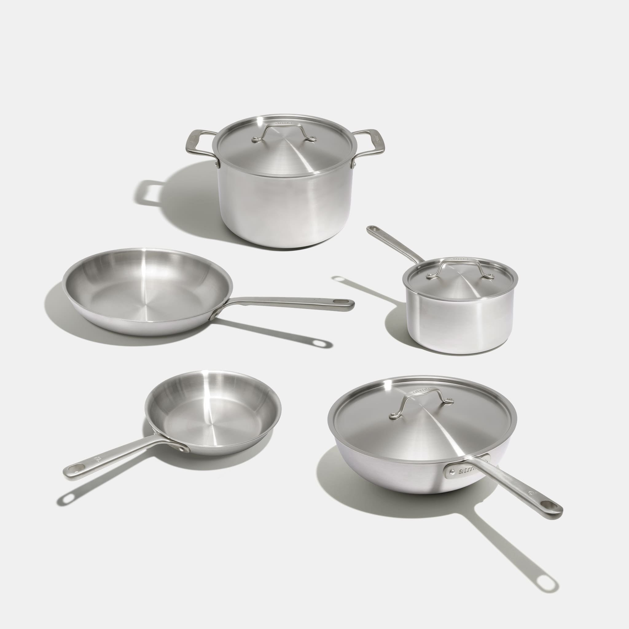 atma-batterie-cuisine-inox-9-pi-ces-set-3-plis-sans-pfas image 1