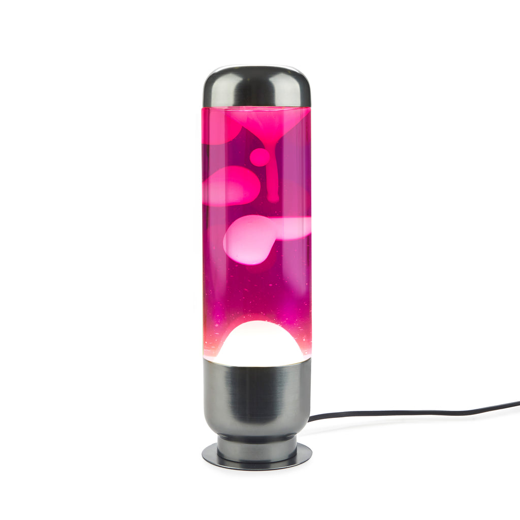 balvi-home-decor-capsule-lampe-lave-rose-r-tro image 1