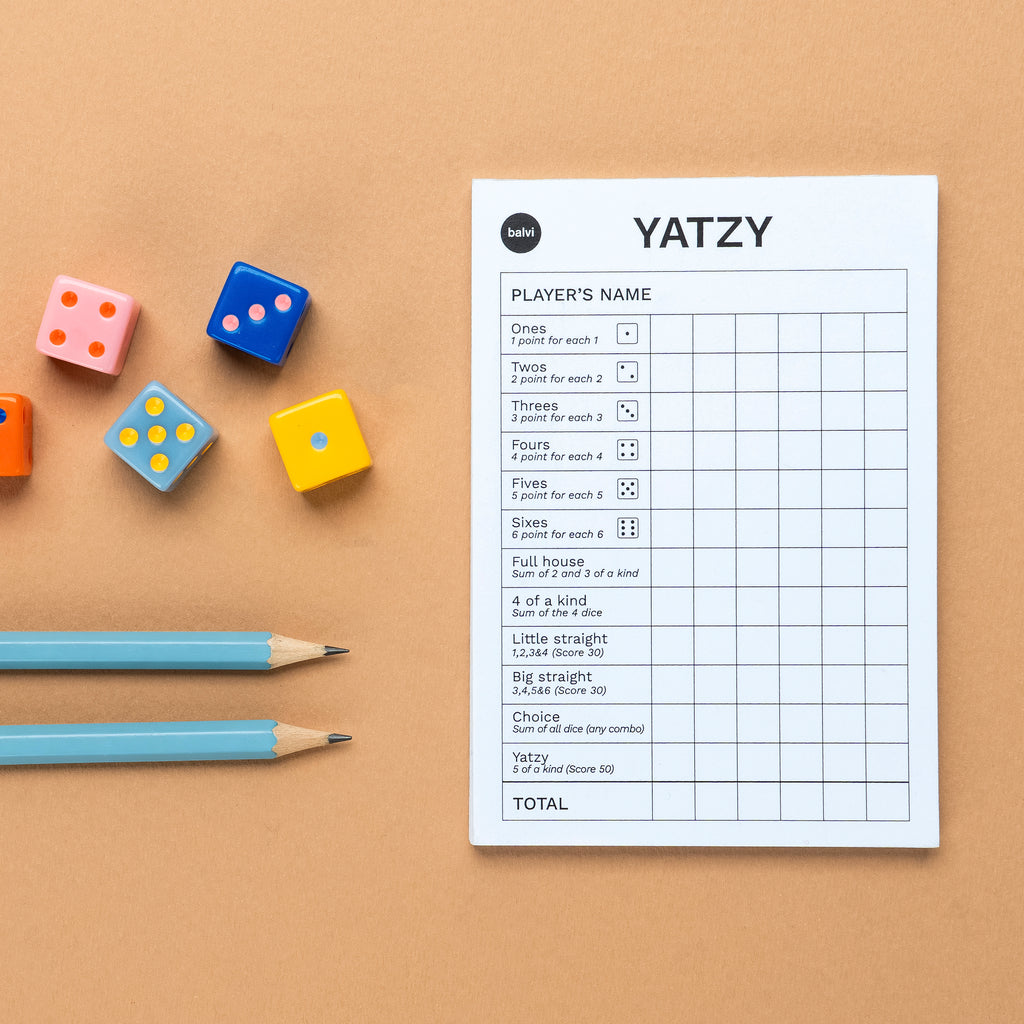 balvi-lifestyle-yatzy-travel-game-jeu-de-d-s-m-tal-beige image 2