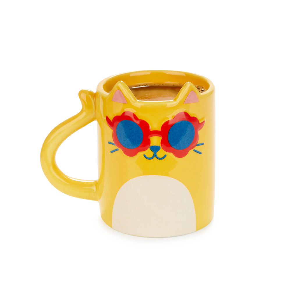 balvi-cool-cat-mug-chat-noir-c-ramique-lunettes image 1