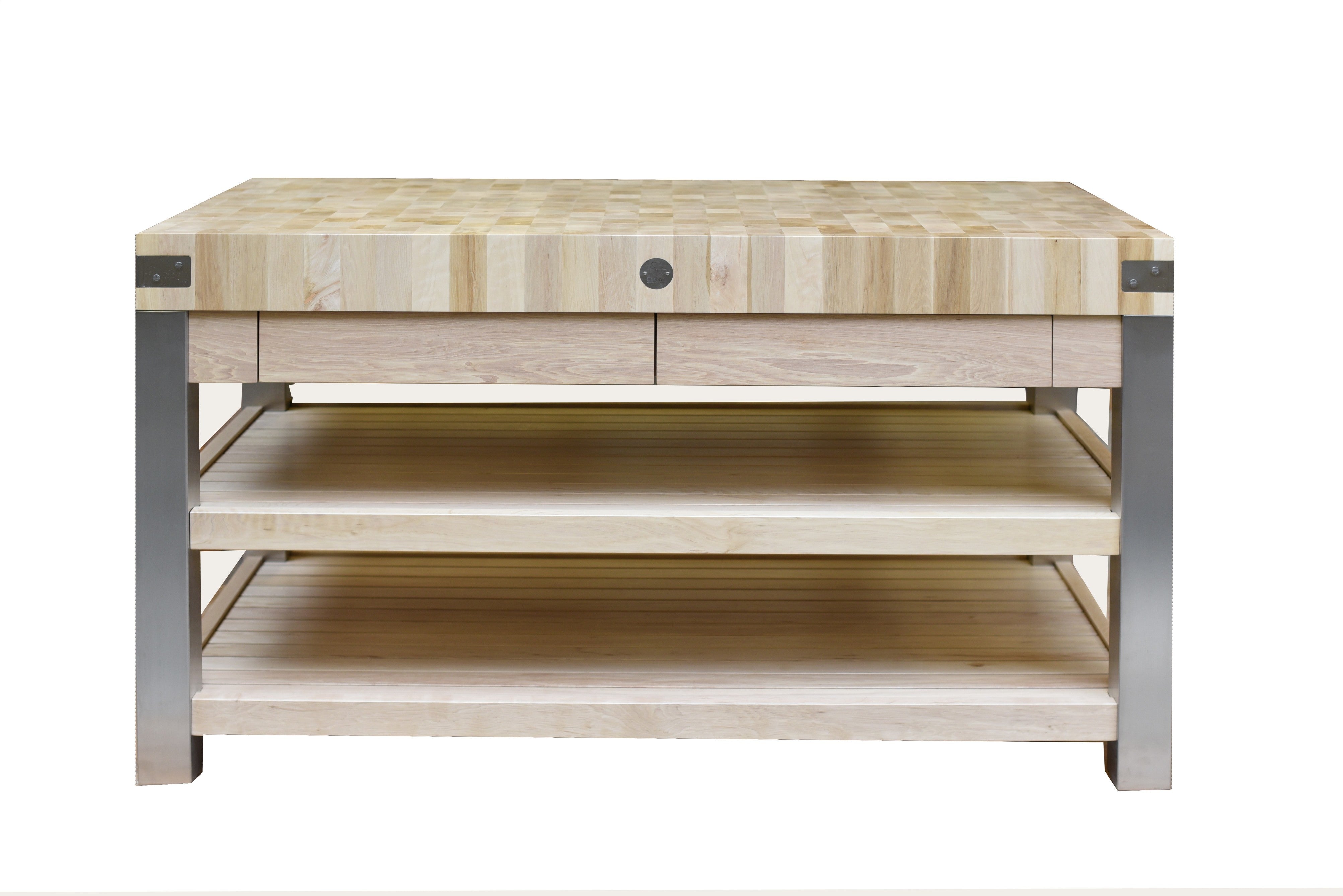 billots-chabret-moderne-meuble-billot-inox-150-cm-bois-de-bout image 5